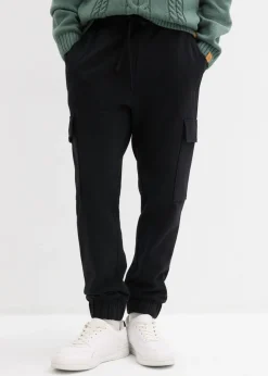 Hombre bonprix bonprix Pantalón de chándal con bolsillos tipo cargo y corte holgado