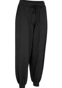 bonprix bonprix Básicos|Ropa Cómoda>Pantalón de chándal con cinturilla elástica Negro