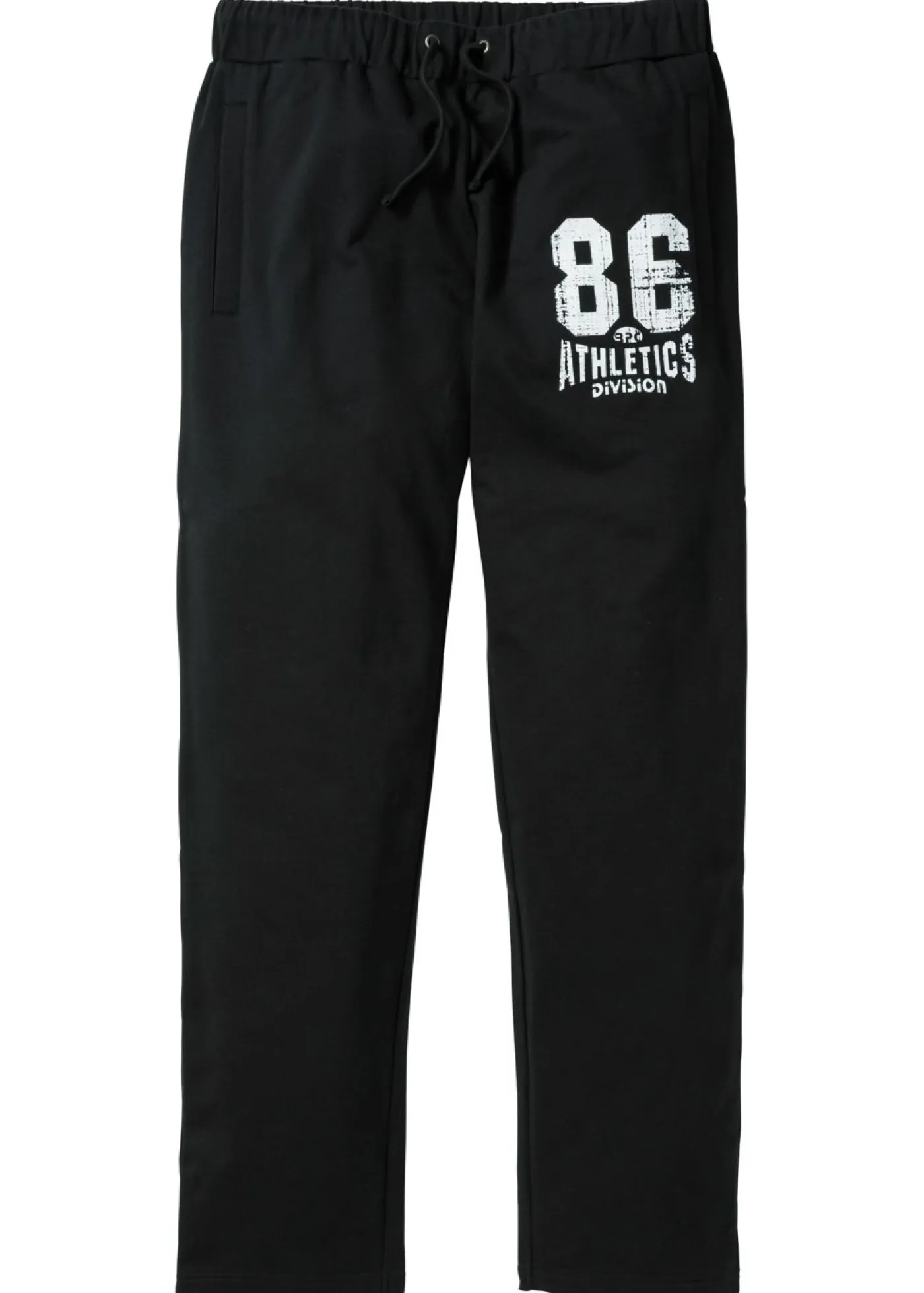 Hombre bonprix bonprix Pantalón de chándal con detalles deportivos de algodón orgánico puro