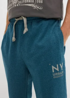 Hombre bonprix bonprix Pantalón de chándal con detalles en contraste