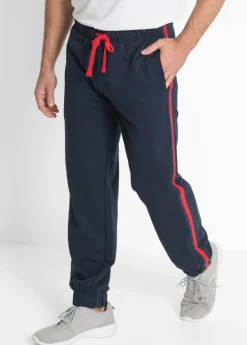 Hombre bonprix bonprix Pantalón de chándal con detalles en contraste