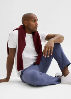 Hombre bonprix bonprix Pantalón de chándal con detalles deportivos