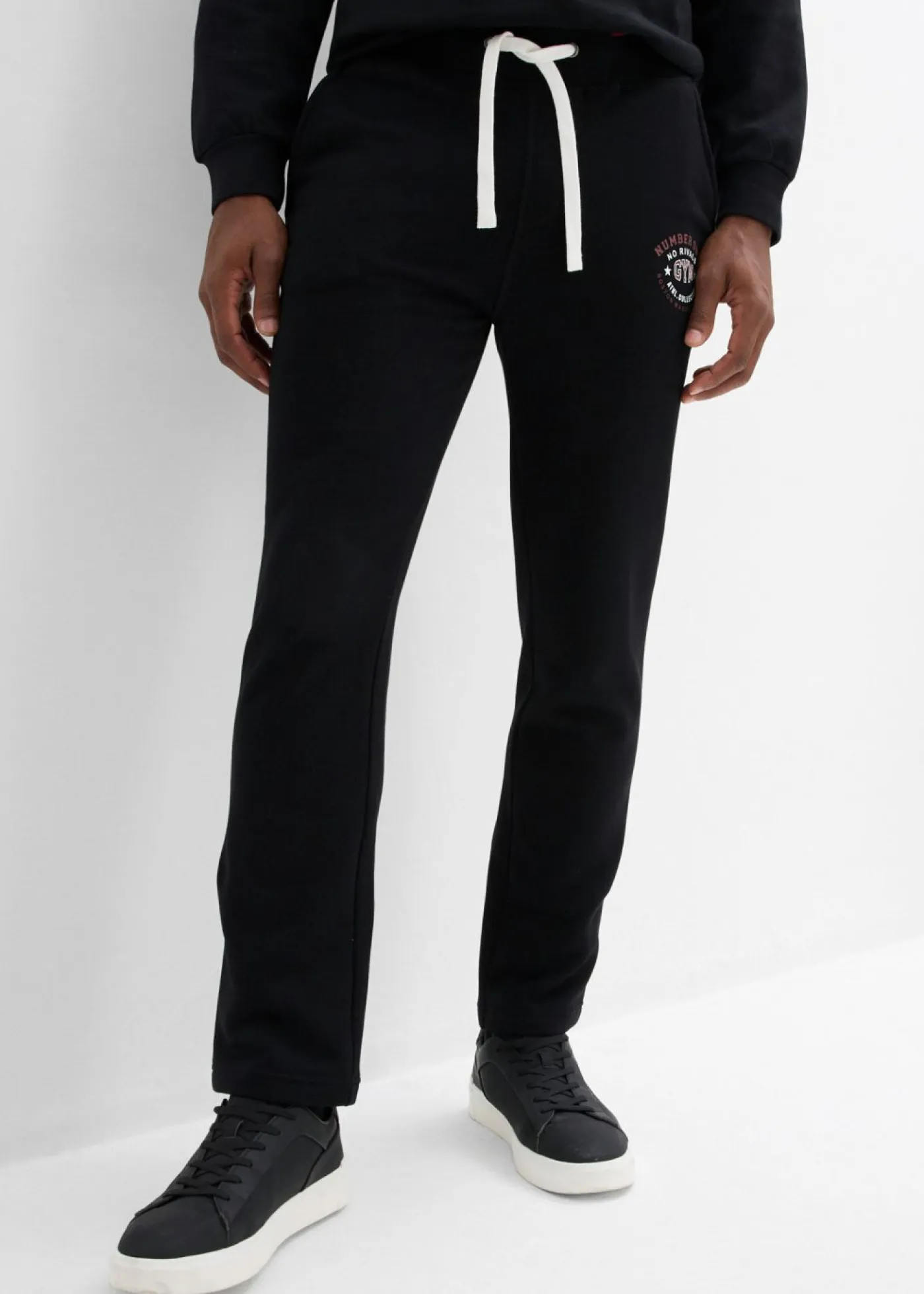 Hombre bonprix bonprix Pantalón de chándal con detalles deportivos