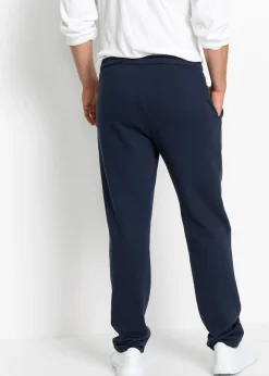 Hombre bonprix bonprix Pantalón de chándal con interior suave y dobladillo recto