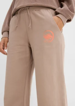 Mujer bonprix bonprix Pantalón de chándal de algodón puro