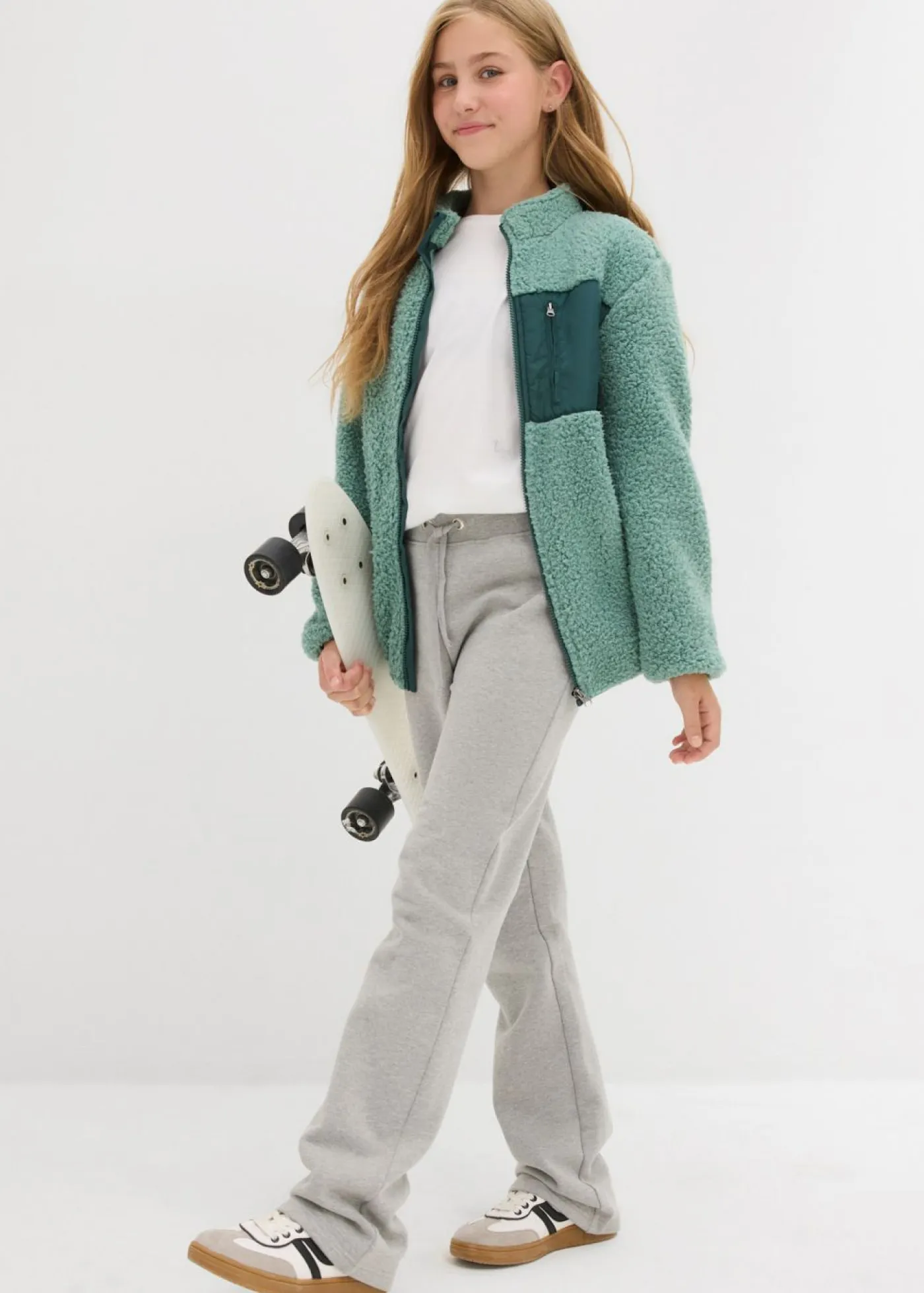 Niños bonprix bonprix Pantalón de chándal de algodón orgánico puro (2 unidades)