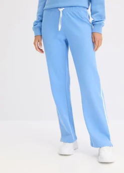 Mujer bonprix bonprix Pantalón de chándal de algodón puro (2 unidades)