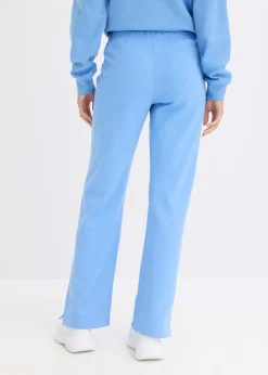 Mujer bonprix bonprix Pantalón de chándal de algodón puro (2 unidades)