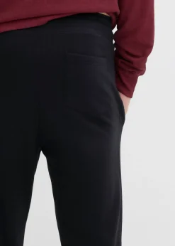 Hombre bonprix bonprix Pantalón de chándal de algodón orgánico puro con corte regular