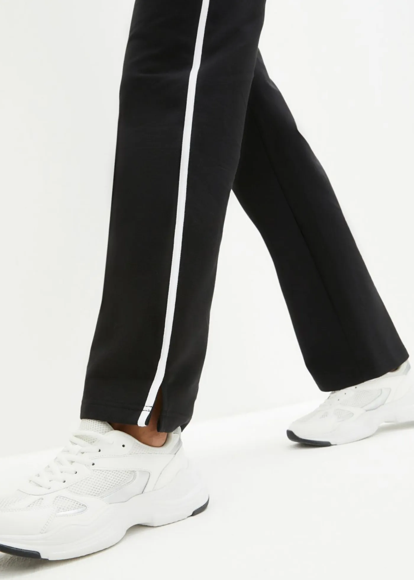 Mujer bonprix bonprix Pantalón de chándal de algodón puro (2 unidades)