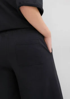 Mujer bonprix bonprix Pantalón de chándal de algodón orgánico con largo capri