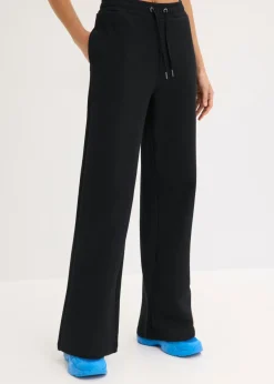 Mujer bonprix bonprix Pantalón de chándal de algodón orgánico puro con cintura alta