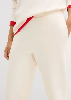 Mujer bonprix bonprix Pantalón de chándal de algodón puro
