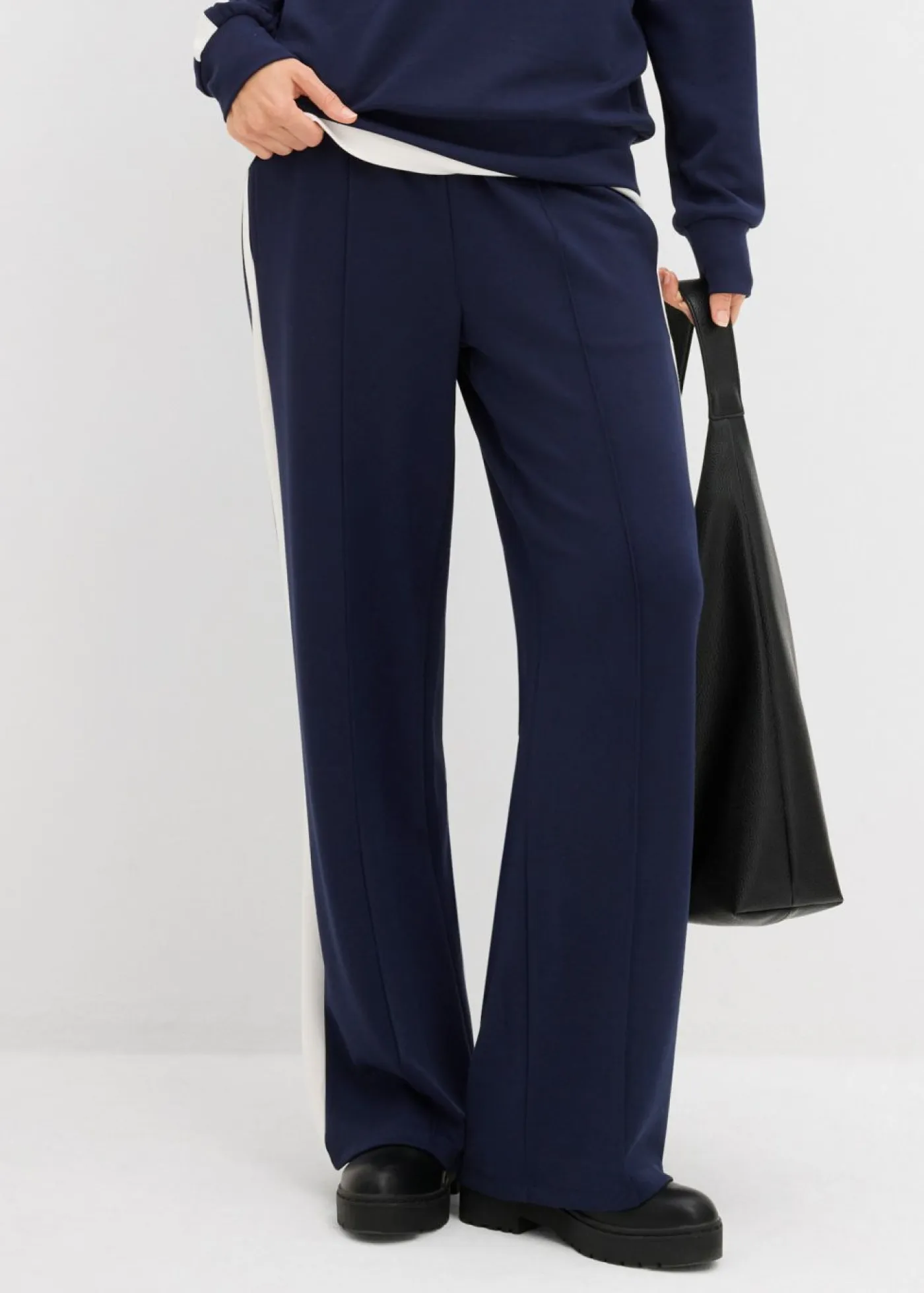 Mujer bonprix bonprix Pantalón de chándal de calidad interlock