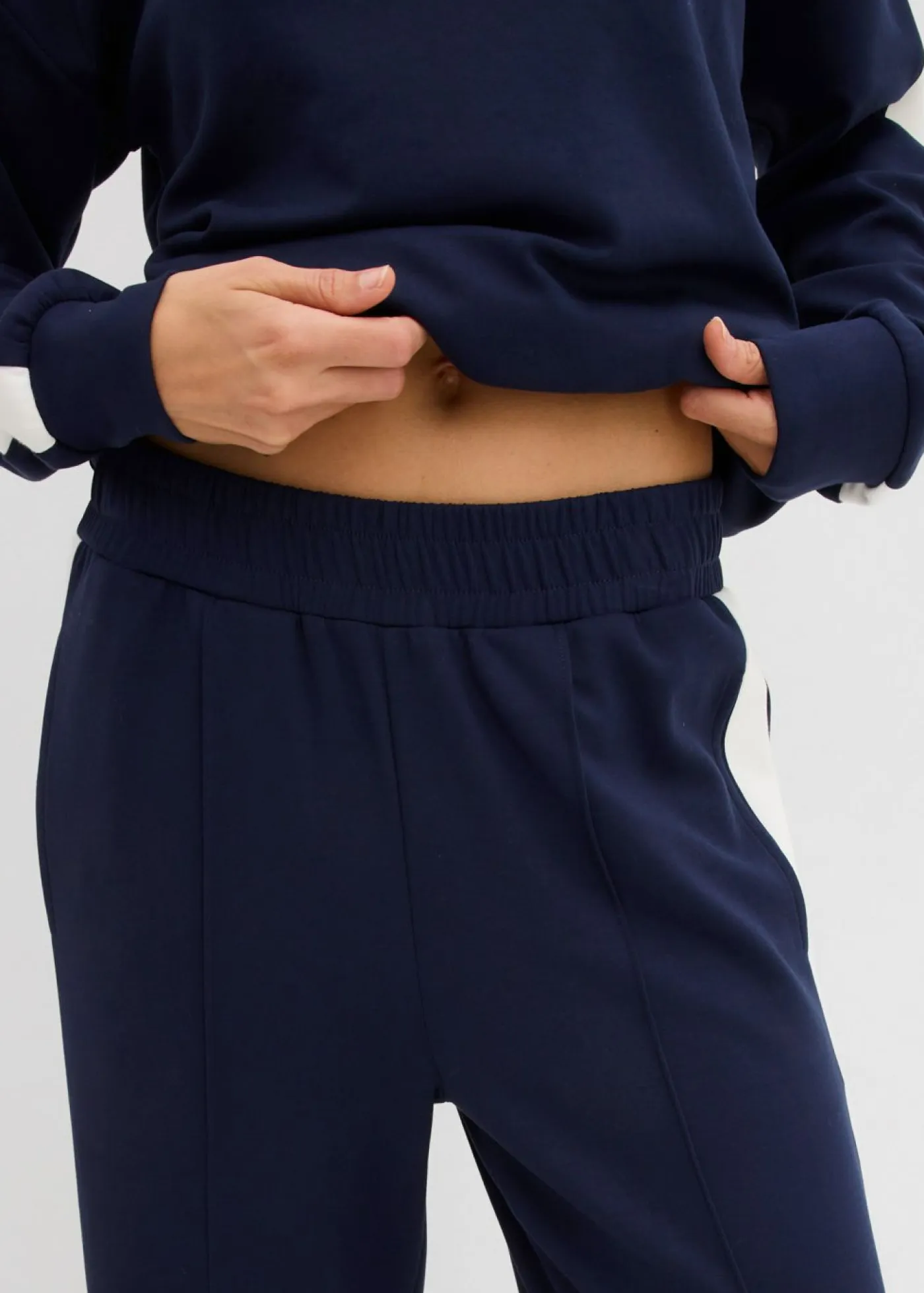 Mujer bonprix bonprix Pantalón de chándal de calidad interlock