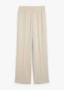 bonprix bonprix Ropa Cómoda|Pantalones>Pantalón de chándal de mezcla de viscosa suave gris piedra