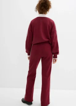 Mujer bonprix bonprix Pantalón de chándal de mezcla de algodón suave