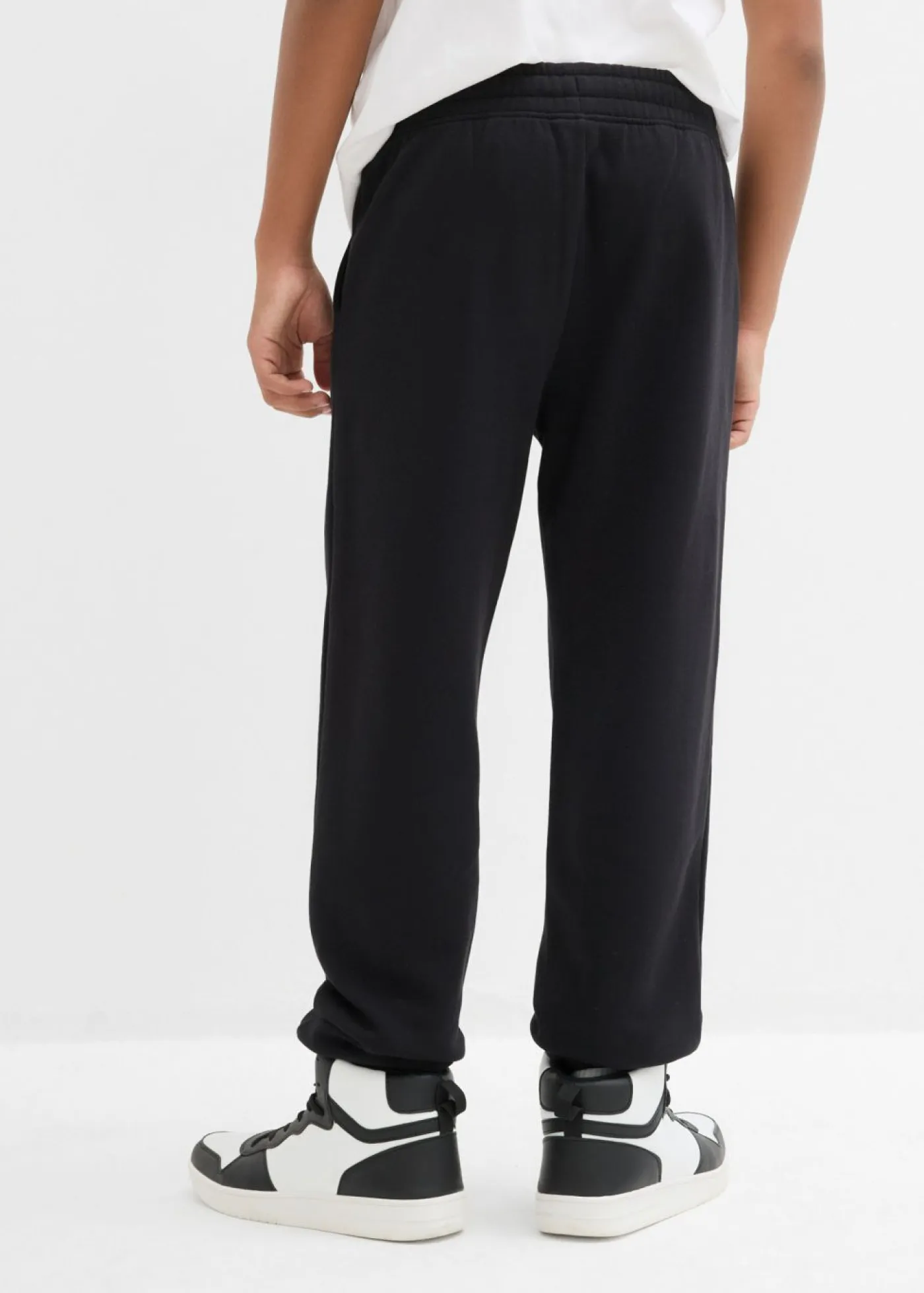 bonprix bonprix Ropa 9 A 16 Años·Pantalones|Ropa 9 A 16 Años·Packs De Ropa>Pantalón de chándal en suave mezcla de algodón (2 unidades) negro+verde mar