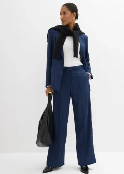 Mujer bonprix bonprix Pantalón de corte recto con cintura cómoda