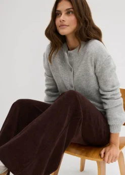 Mujer bonprix bonprix Pantalón de felpa de punto