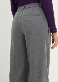 Mujer bonprix bonprix Pantalón de lana con pinzas