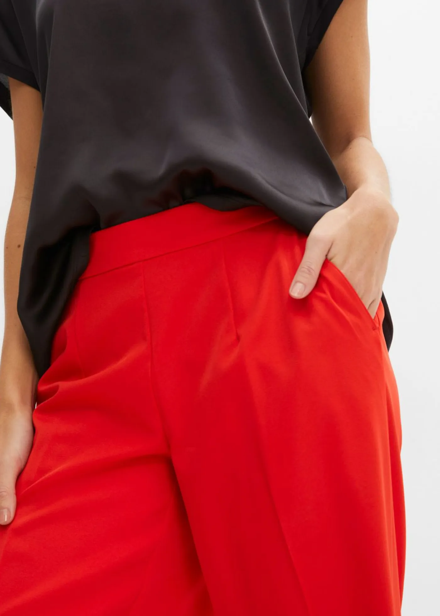 Mujer bonprix bonprix Pantalón de lentejuelas de corte holgado