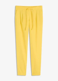 bonprix bonprix Pantalones|Novedades>Pantalón de lino curry limón