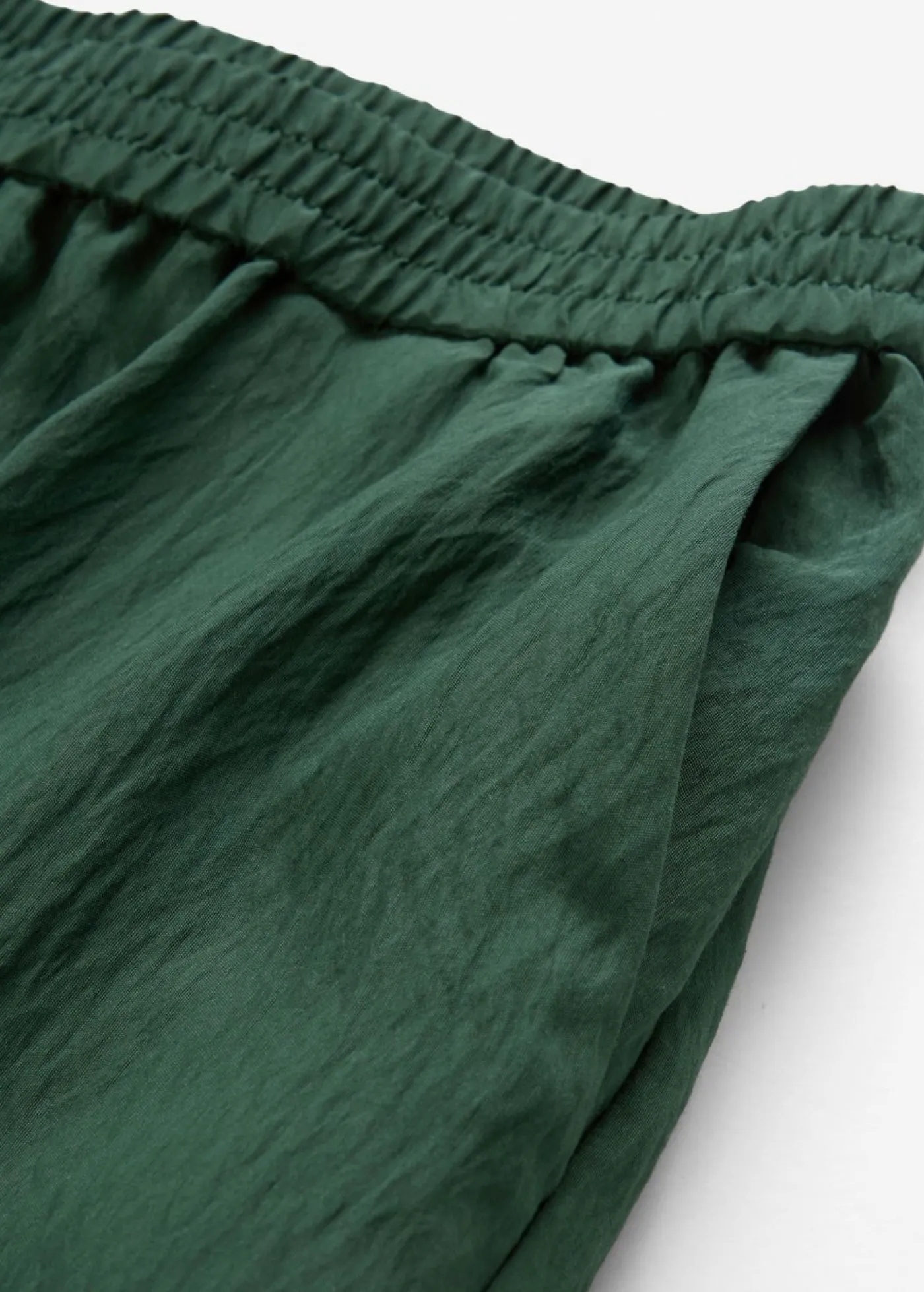 Mujer bonprix bonprix Pantalón de mezcla arrugada de viscosa con estructura