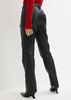 Mujer bonprix bonprix Pantalón de napa de cordero