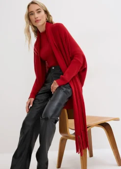 Mujer bonprix bonprix Pantalón de napa de cordero