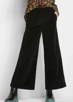 Mujer bonprix bonprix Pantalón de pana con cintura cómoda, high waist