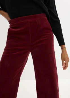 Mujer bonprix bonprix Pantalón de pana con cintura cómoda, high waist