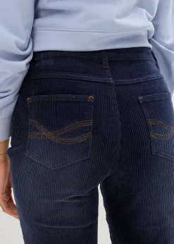 Mujer bonprix bonprix Pantalón de pana elástico de corte ancho