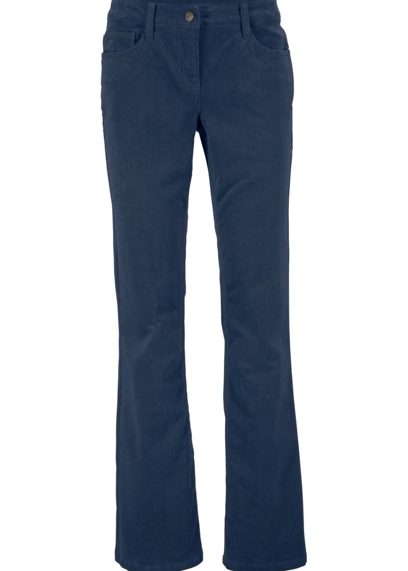 Mujer bonprix bonprix Pantalón de pana elástico de corte recto