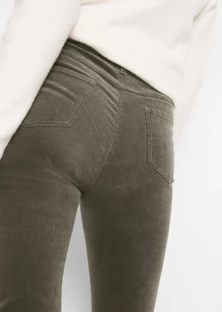 Mujer bonprix bonprix Pantalón de pana elásticos, straight