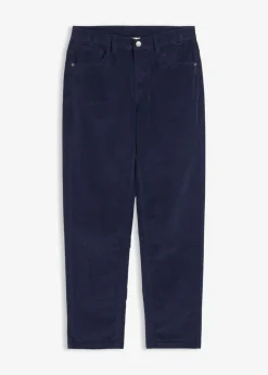 Niños bonprix bonprix Pantalón de pana regular fit confeccionado en algodón orgánico reciclable elástico, straight