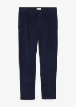 Hombre bonprix bonprix Pantalón de pana regular fit confeccionado en algodón orgánico reciclable elástico, tapered