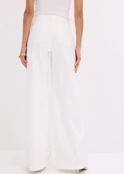 Mujer bonprix bonprix Pantalón de pernera ancha con elástico