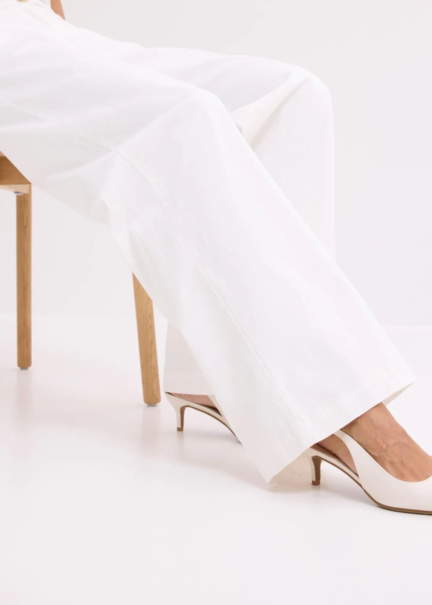 Mujer bonprix bonprix Pantalón de pernera ancha con elástico