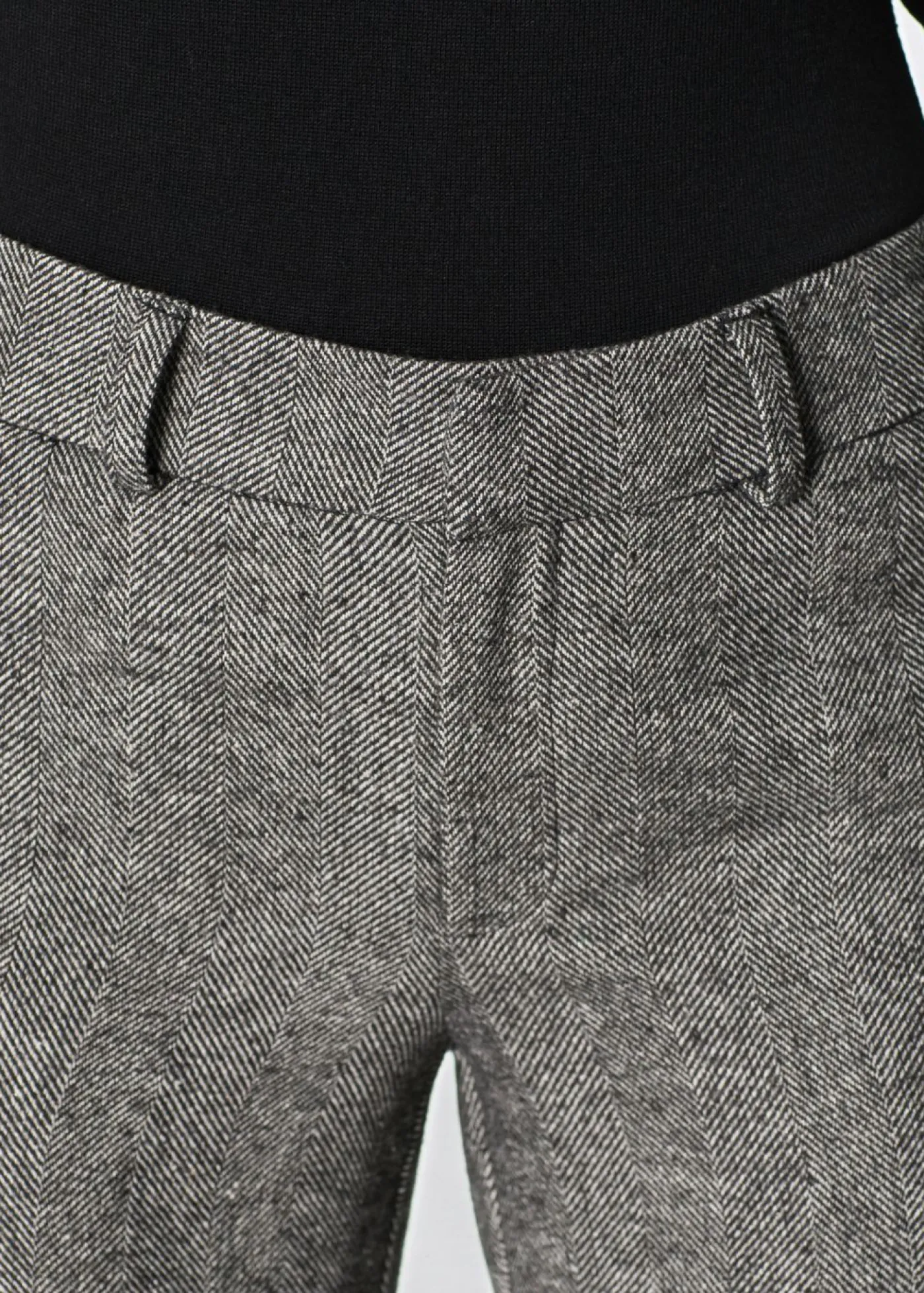 bonprix bonprix Pantalones>Pantalón de pierna ancha gris/negro moteado