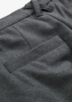 bonprix bonprix Pantalones>Pantalón de pinzas Antracita jaspeado