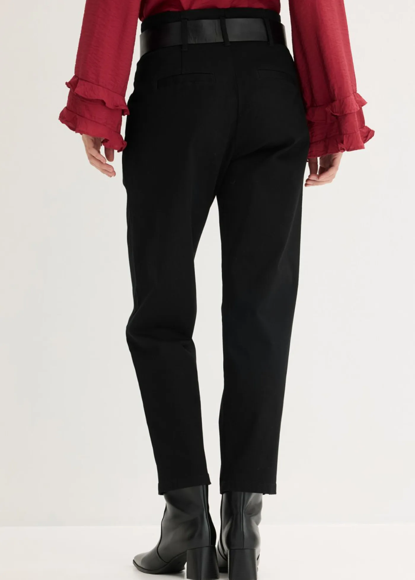 Mujer bonprix bonprix Pantalón de pinzas de algodón