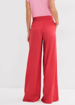 Mujer bonprix bonprix Pantalón de pinzas de lyocell fluido