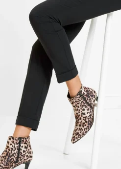 Mujer bonprix bonprix Pantalón de pinzas sin cierre