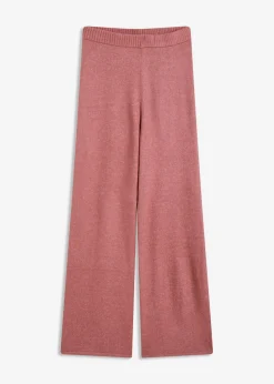 bonprix bonprix Pantalones>Pantalón de punto baya suave moteado