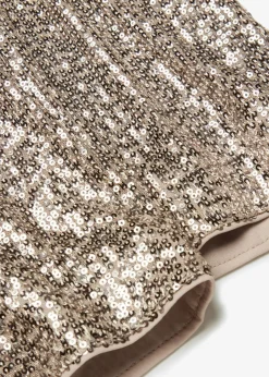 Mujer bonprix bonprix Pantalón de punto con lentejuelas