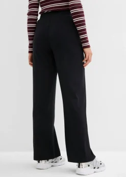 Mujer bonprix bonprix Pantalón de punto de canalé (2 unidades)