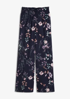 Mujer bonprix bonprix Pantalón de punto de crepé ligero