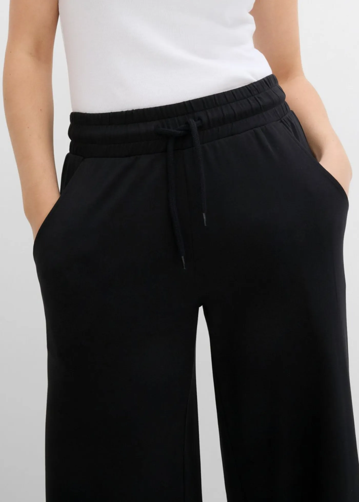 Mujer bonprix bonprix Pantalón de punto de interlock