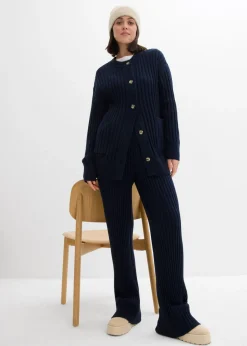 Mujer bonprix bonprix Pantalón de punto de mezcla de viscosa suave